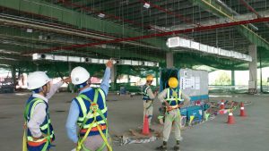 Ban giám đốc của JSIG thị sát công trường Nichirin Phase 4